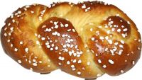 Hefezopfbr�tchen Rosinen / Hagelzucker - petit